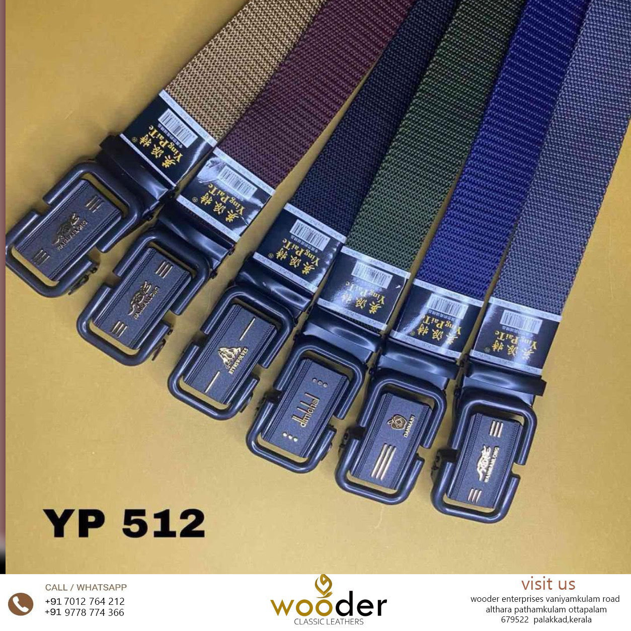 Stylish mens belt
